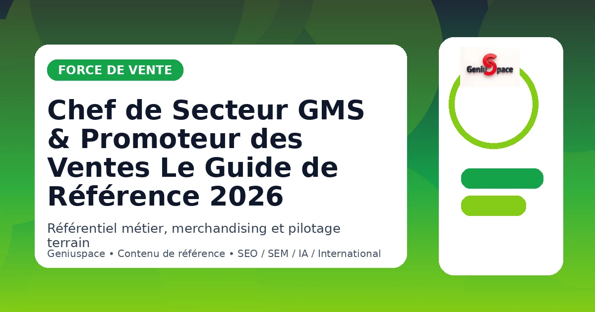 Checklist audit visite magasin pour chef de secteur et manager de rayon